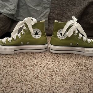 Converse Platform Green High-Tops